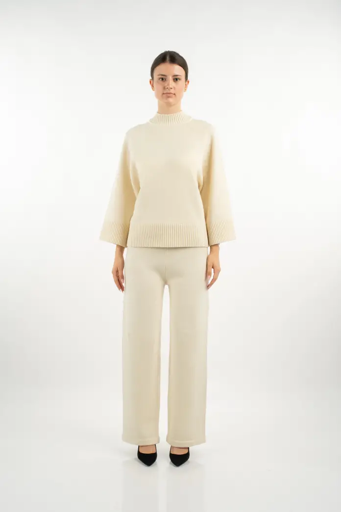 CAROLL Trousers -  Winter Ivory