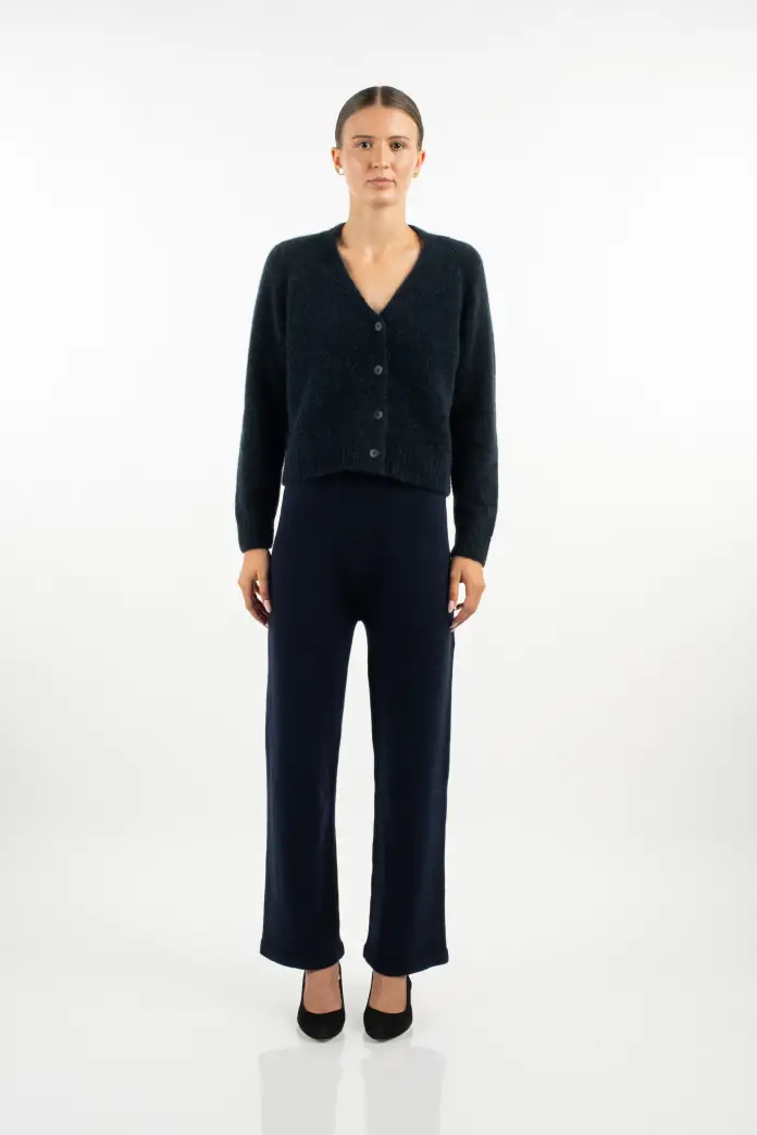 DAISY Cardigan - Ink wool