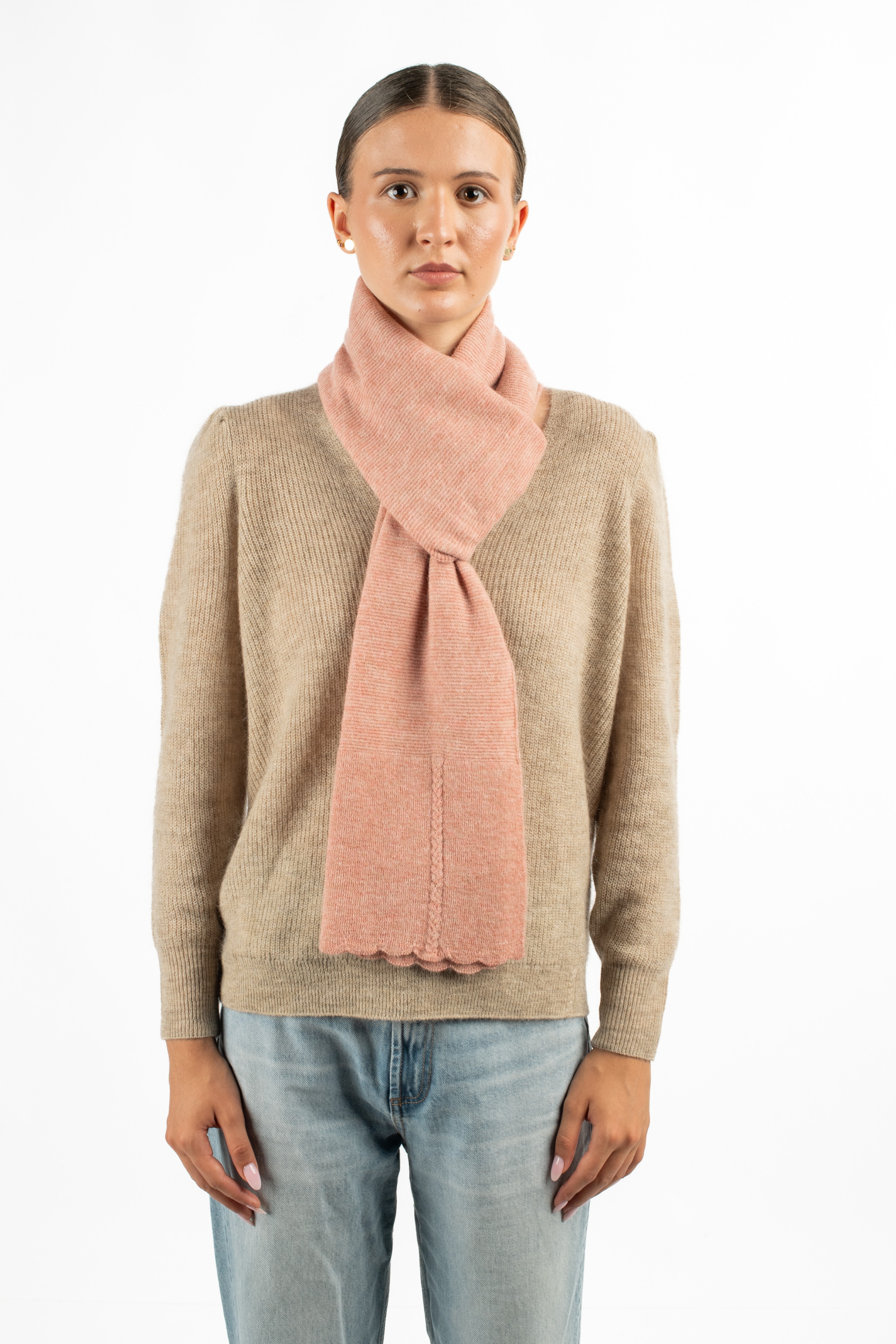 ANNA Scarf - Peach bloom