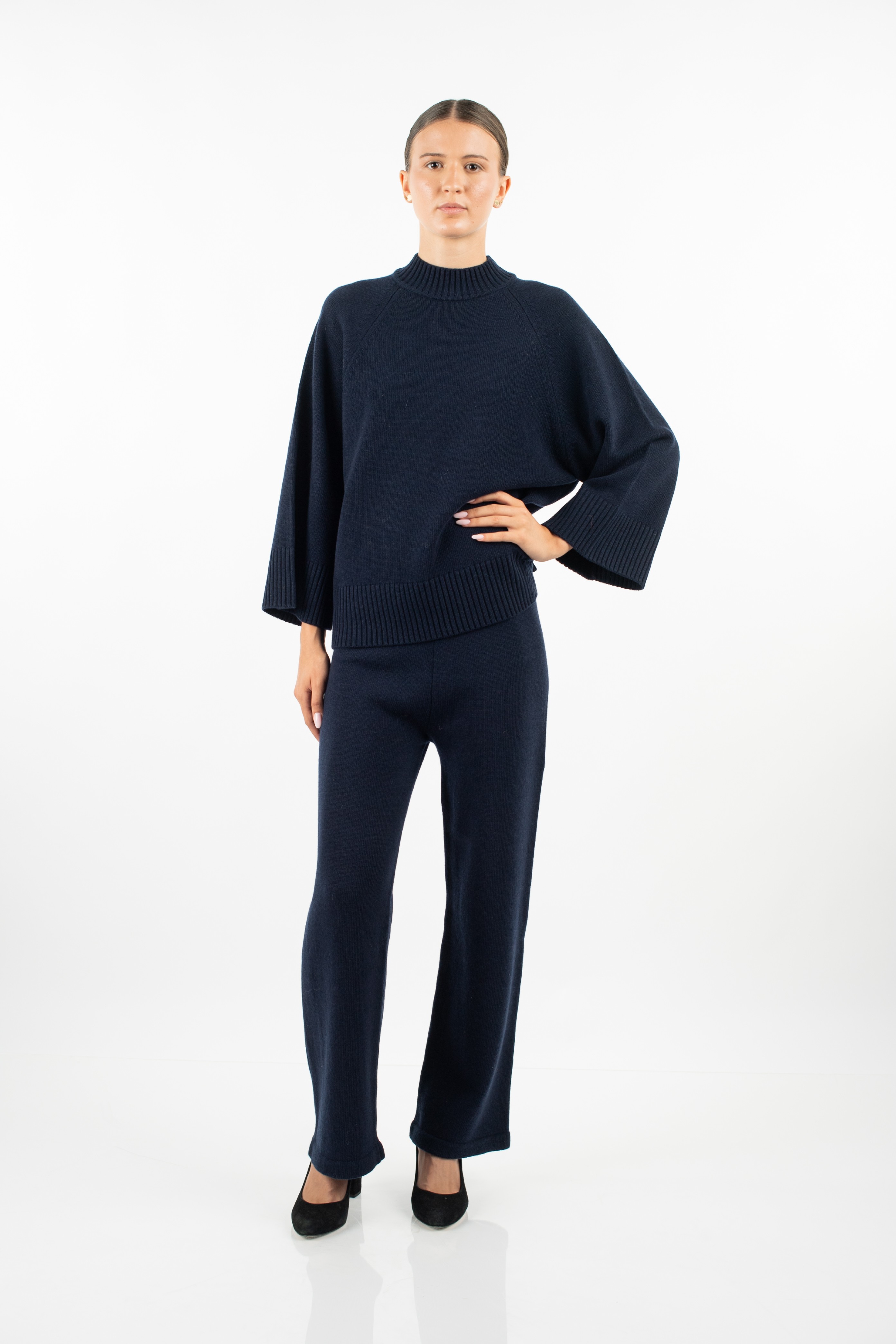 CAROLL Trousers - Night indigo