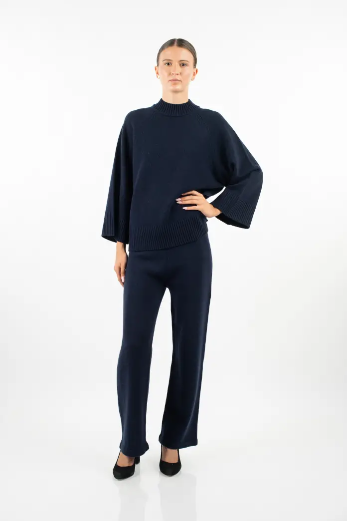CAROLL Trousers - Night indigo