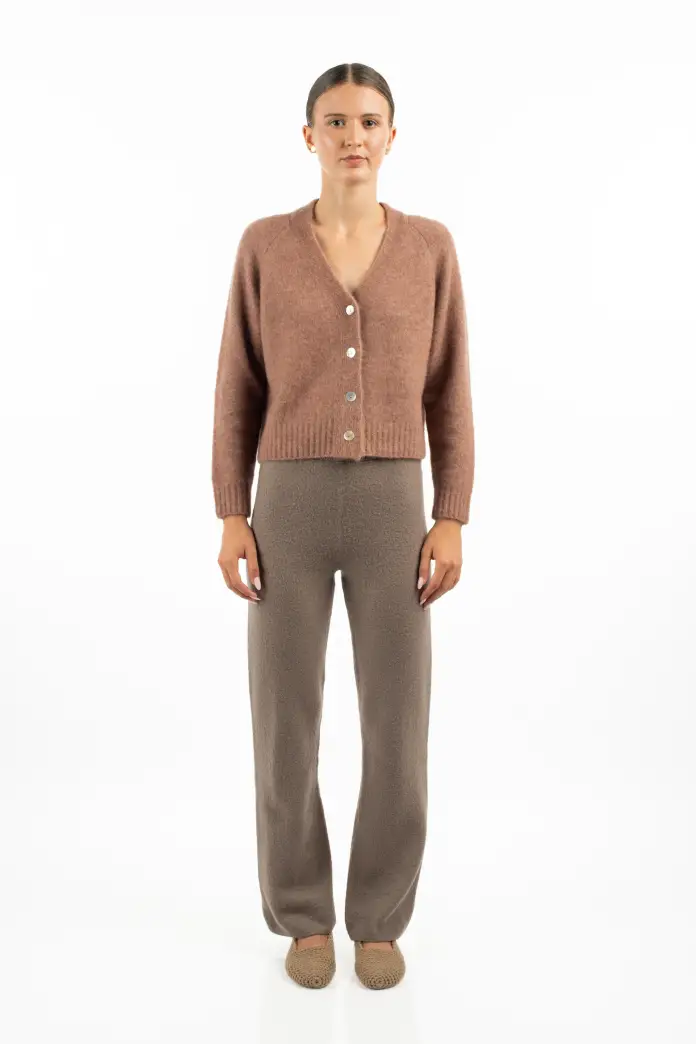 ALICE Trousers - Stone taupe
