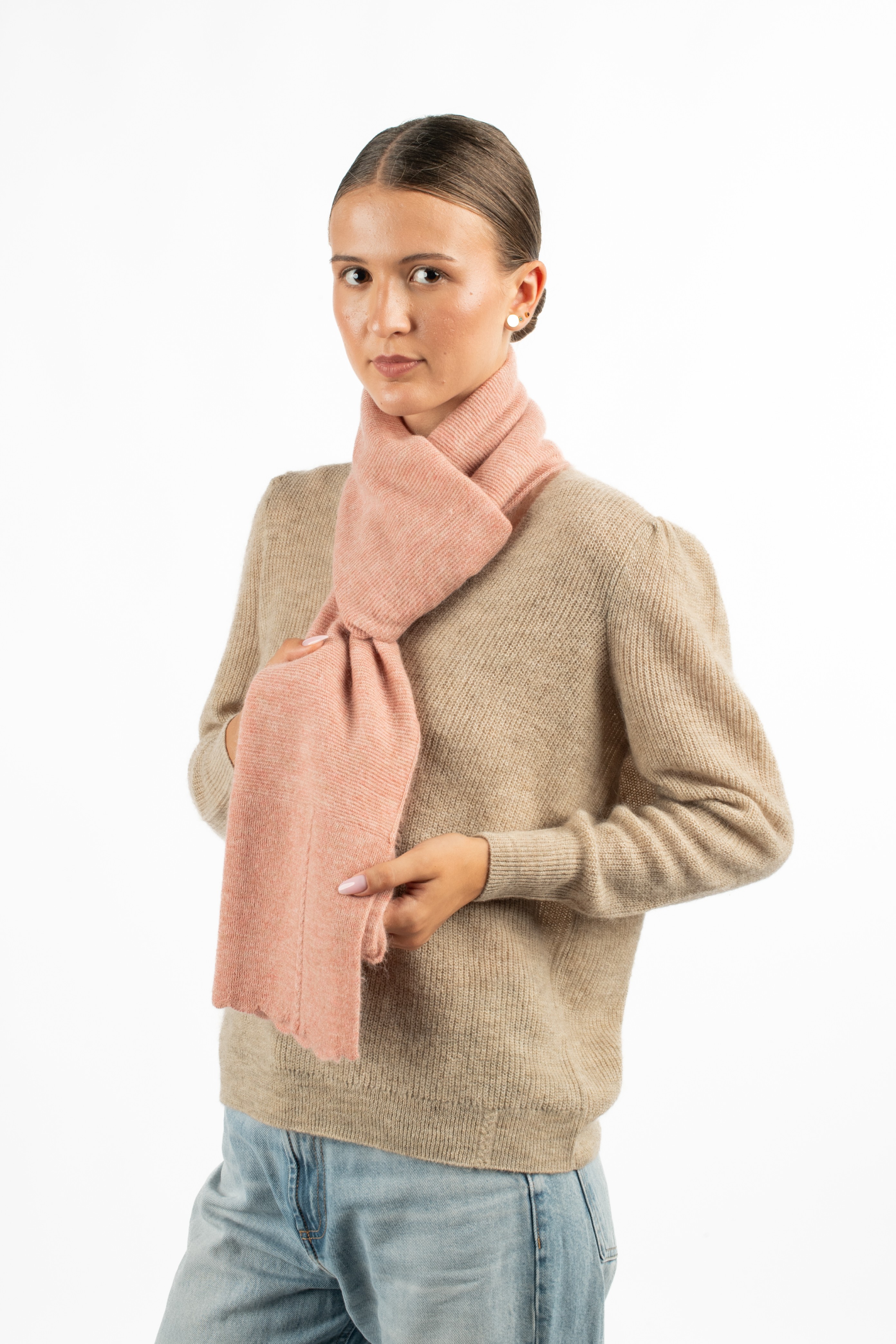 ANNA Scarf - Peach bloom