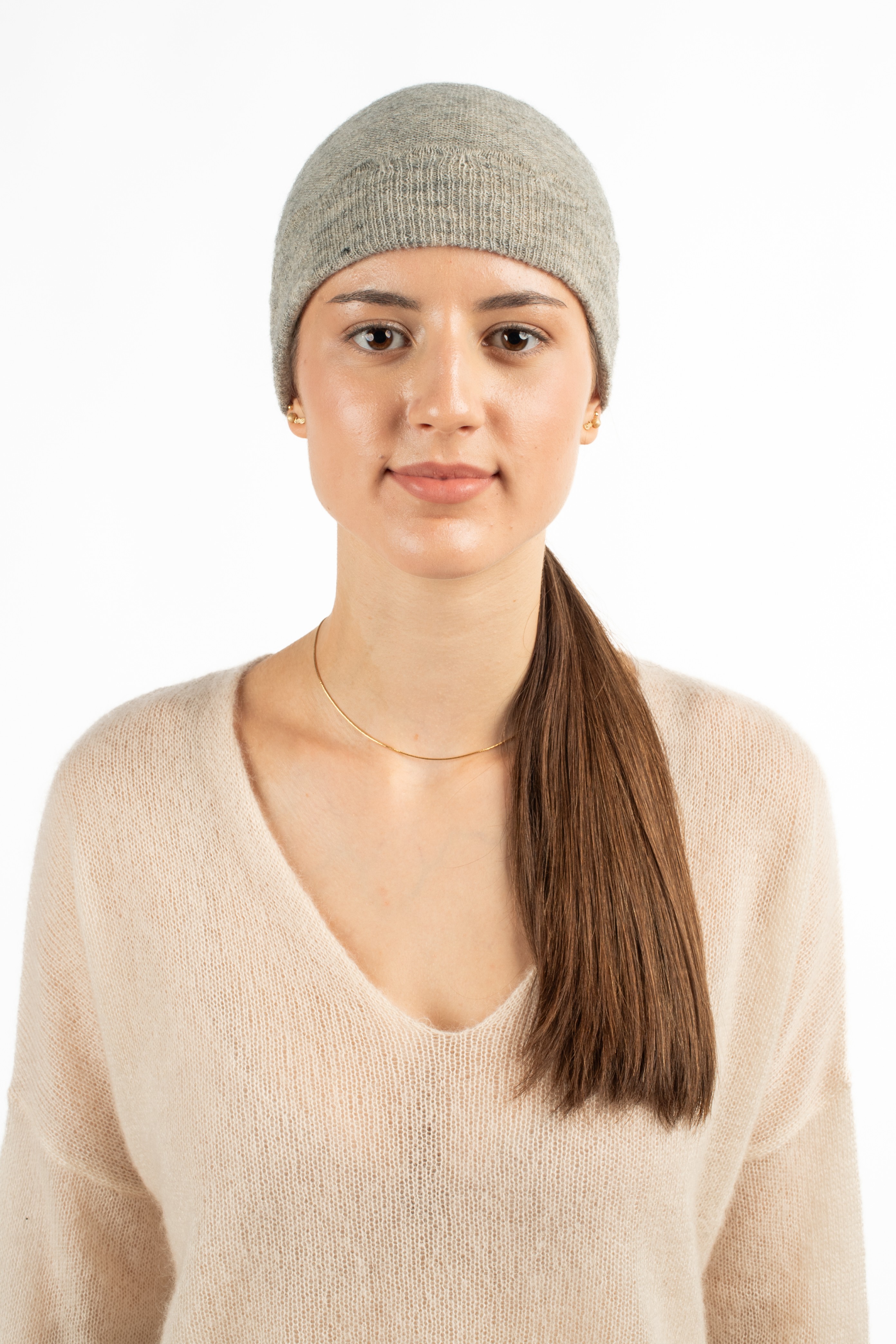 AMELIE Beanie - Cloud stone