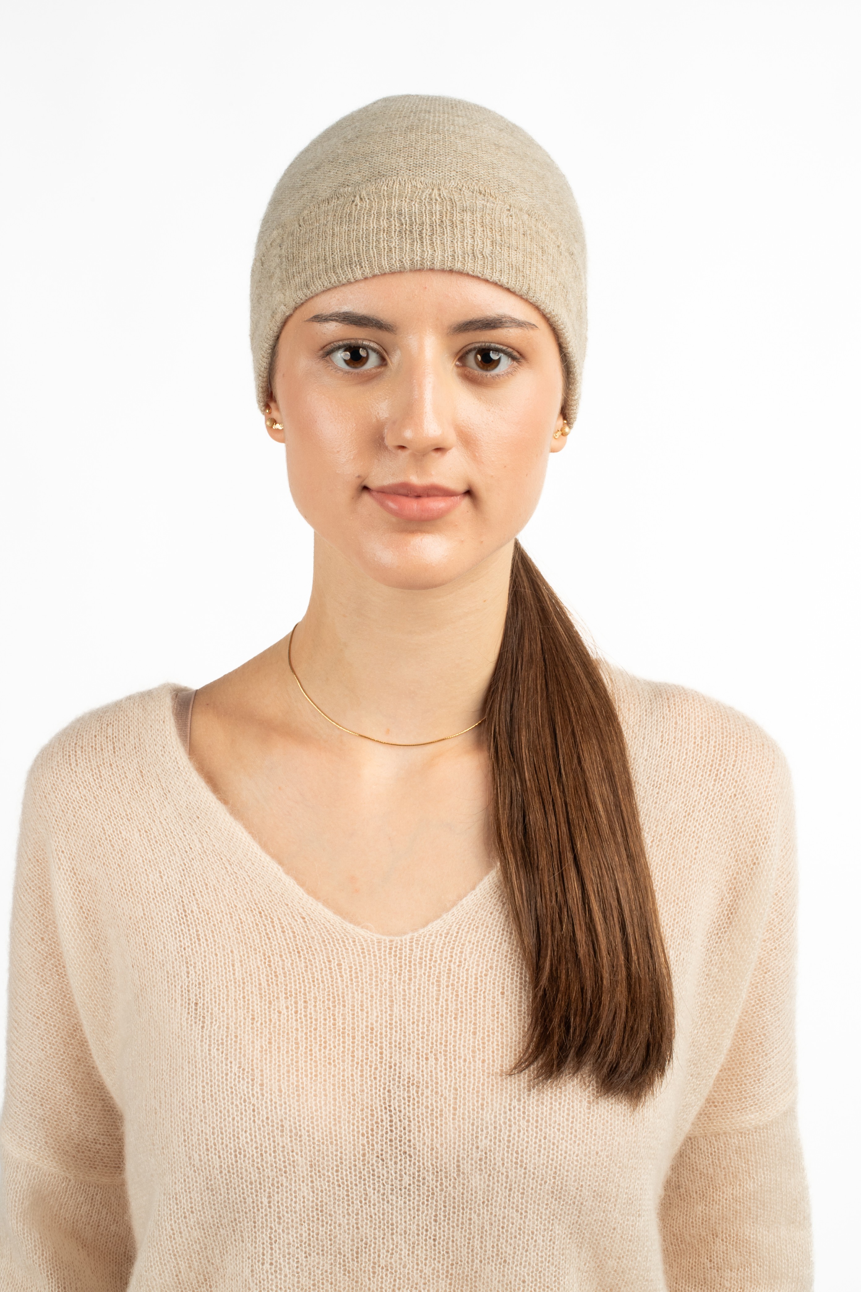 AMELIE Beanie - Almond